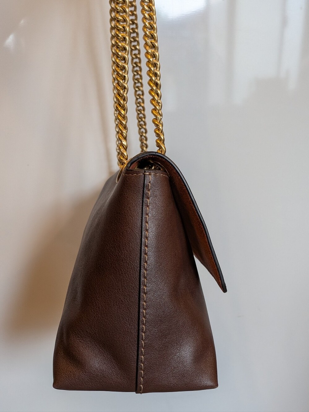 Coach Maple Chelsea Shoulder Bag 30 W/ Chain - Picture 3 of 14